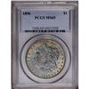 Image 1 : 1896 S$1 MS65 PCGS. Lush ocean-blue, plum, and orange 1896[img border='0' src='http://www.heritageco