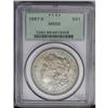 Image 1 : 1897-S S$1 MS66 PCGS. Highly lustrous, as usually seen 1897-S[img border='0' src='http://www.heritag