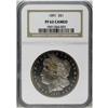 Image 1 : 1891 S$1 PR62 Cameo NGC. Attractively toned cameo with 1891[img border='0' src='http://www.heritagec