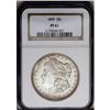 Image 1 : 1899 S$1 PR61 NGC. Attractively framed in orange and l 1899[img border='0' src='http://www.heritagec