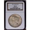 Image 1 : 1921 S$1 MS64 NGC. Pleasing luster adorns light grayis 1921[img border='0' src='http://www.heritagec