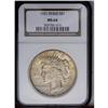 Image 1 : 1921 S$1 MS64 NGC. A lustrous apricot-tinged near-Gem 1921[img border='0' src='http://www.heritageco