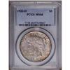 Image 1 : 1922-D S$1 MS66 PCGS. Iridescent golden-brown, gunmeta 1922-D[img border='0' src='http://www.heritag