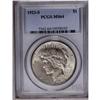 Image 1 : 1923-S S$1 MS64 PCGS. A creamy near-Gem example with a 1923-S[img border='0' src='http://www.heritag