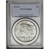 Image 1 : 1924-S S$1 MS64 PCGS. Abrasions are light and undistra 1924-S[img border='0' src='http://www.heritag