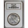 Image 1 : 1926-S S$1 MS65 NGC. Copper-gold and apple-green freck 1926-S[img border='0' src='http://www.heritag