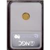 Image 2 : 1849 G$1 Open Wreath MS63 NGC. An important coin for f 1849[G$1] Open Wreath MS63 NGC.