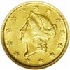 Image 1 : 1851-C G$1 MS61 NGC. Variety 4-D. This variety shows d 1851-C[G$1] MS61 NGC.