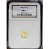 Image 1 : 1851-O G$1 MS61 NGC. Typically struck and satiny, with 1851-O[G$1] MS61 NGC.