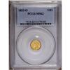Image 1 : 1853-O G$1 MS62 PCGS. Generally well struck, except fo 1853-O[G$1] MS62 PCGS.