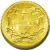 Image 2 : 1855 G$1 MS62 NGC. Although the 8 in the date is not f 1855[G$1] MS62 NGC.