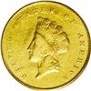Image 1 : 1855-C G$1 AU50 PCGS. Variety 9-K. This has become an 1855-C[G$1] AU50 PCGS.