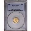 Image 3 : 1887 G$1 MS67 PCGS. The 1887 is another low mintage is 1887[G$1] MS67 PCGS.