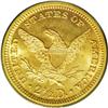 Image 2 : 1871 $2 1/2 MS64 PCGS. One of the finest known example 1871[$2 1/2] MS64 PCGS.