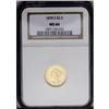 Image 1 : 1878-S $2 1/2 MS64 NGC. Lightly toned with bright sati 1878-S[$2 1/2] MS64 NGC.