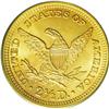 Image 2 : 1901 $2 1/2 MS66 PCGS. Satiny surfaces lend plenty of 1901[$2 1/2] MS66 PCGS.