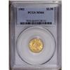 Image 3 : 1902 $2 1/2 MS66 PCGS. Sharply struck and lightly tone 1902[$2 1/2] MS66 PCGS.
