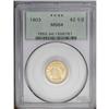 Image 1 : 1903 $2 1/2 MS64 PCGS. Rich peach centers cede to gree 1903[$2 1/2] MS64 PCGS.