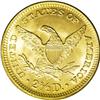 Image 2 : 1905 $2 1/2 MS66 PCGS. Light in color with a bright go 1905[$2 1/2] MS66 PCGS.