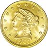 Image 1 : 1907 $2 1/2 MS67 PCGS. This coin was obviously well ca 1907[$2 1/2] MS67 PCGS.