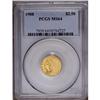 Image 3 : 1908 $2 1/2 MS64 PCGS. The obverse is crisply detailed 1908[$2 1/2] MS64 PCGS.