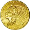 Image 1 : 1908 $2 1/2 MS64 PCGS. Well struck with bright, satiny 1908[$2 1/2] MS64 PCGS.