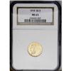Image 1 : 1910 $2 1/2 MS63 NGC. Light yellow gold with frosty lu 1910[$2 1/2] MS63 NGC.