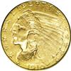 Image 1 : 1910 $2 1/2 MS64 PCGS. Each side imparts a green-gold 1910[$2 1/2] MS64 PCGS.