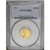 Image 1 : 1911 $2 1/2 MS63 PCGS. Satiny and well preserved, with 1911[$2 1/2] MS63 PCGS.