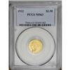 Image 3 : 1912 $2 1/2 MS63 PCGS. Well struck, lustrous, and near 1912[$2 1/2] MS63 PCGS.