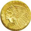 Image 1 : 1914-D $2 1/2 MS63 NGC. Bright, lustrous surfaces with 1914-D[$2 1/2] MS63 NGC.