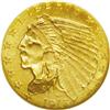 Image 1 : 1915 $2 1/2 MS64 NGC. Vivid reddish peach-gold toning 1915[$2 1/2] MS64 NGC.