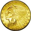 Image 1 : 1915 $2 1/2 MS65 PCGS. This boldly impressed Gem displ 1915[$2 1/2] MS65 PCGS.