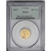 Image 1 : 1927 $2 1/2 MS63 PCGS. This satiny and boldly impresse 1927[$2 1/2] MS63 PCGS.