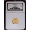 Image 1 : 1927 $2 1/2 MS64 NGC. The lustrous surfaces are a pret 1927[$2 1/2] MS64 NGC.