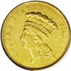Image 1 : 1854-O $3 XF45 PCGS. A moderately worn example of this 1854-O[$3] XF45 PCGS.