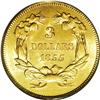 Image 2 : 1855 $3 MS63 PCGS. The 1855 is one of the more easily 1855[$3] MS63 PCGS.