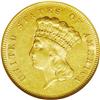 Image 1 : 1864 $3 AU58 NGC. The 1864 three dollar piece had a mi 1864[$3] AU58 NGC.