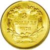Image 2 : 1878 $3 MS62 PCGS. This date is the most plentiful and 1878[$3] MS62 PCGS.