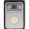 Image 1 : 1834 $5 Plain 4 AU55 NGC. First Head, Large Plain 4, B 1834[$5] Plain 4 AU55 NGC.