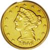 Image 1 : 1846-C $5 AU55 PCGS. Variety 8-E. Other than the 1861- 1846-C[$5] AU55 PCGS.