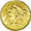 Image 1 : 1879 $5 MS64 PCGS. While certainly a common coin in th 1879[$5] MS64 PCGS.