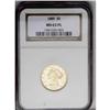Image 1 : 1889 $5 MS63 Prooflike NGC. Flashy fields NGC has cert 1889[$5] MS63 Prooflike NGC.
