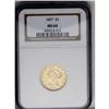 Image 1 : 1897 $5 MS64 NGC. With an original mintage of less tha 1897[$5] MS64 NGC.