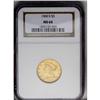 Image 1 : 1900-S $5 MS64 NGC. Lustrous apricot-gold surfaces exh 1900-S[$5] MS64 NGC.