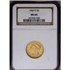 Image 1 : 1906-D $5 MS64 NGC. Peach-gold surfaces are imbued wit 1906-D[$5] MS64 NGC.