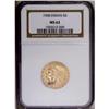 Image 1 : 1908 $5 MS62 NGC. Well struck except on the eagle''s s 1908[$5] MS62 NGC.