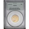 Image 3 : 1909-D $5 MS64 PCGS. The 1909-D five dollar, with a mi 1909-D[$5] MS64 PCGS.