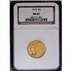Image 1 : 1910 $5 MS62 NGC. Numerous handling marks are scattere 1910[$5] MS62 NGC.