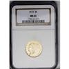 Image 1 : 1910 $5 MS62 NGC. A pleasing green-gold example, well 1910[$5] MS62 NGC.